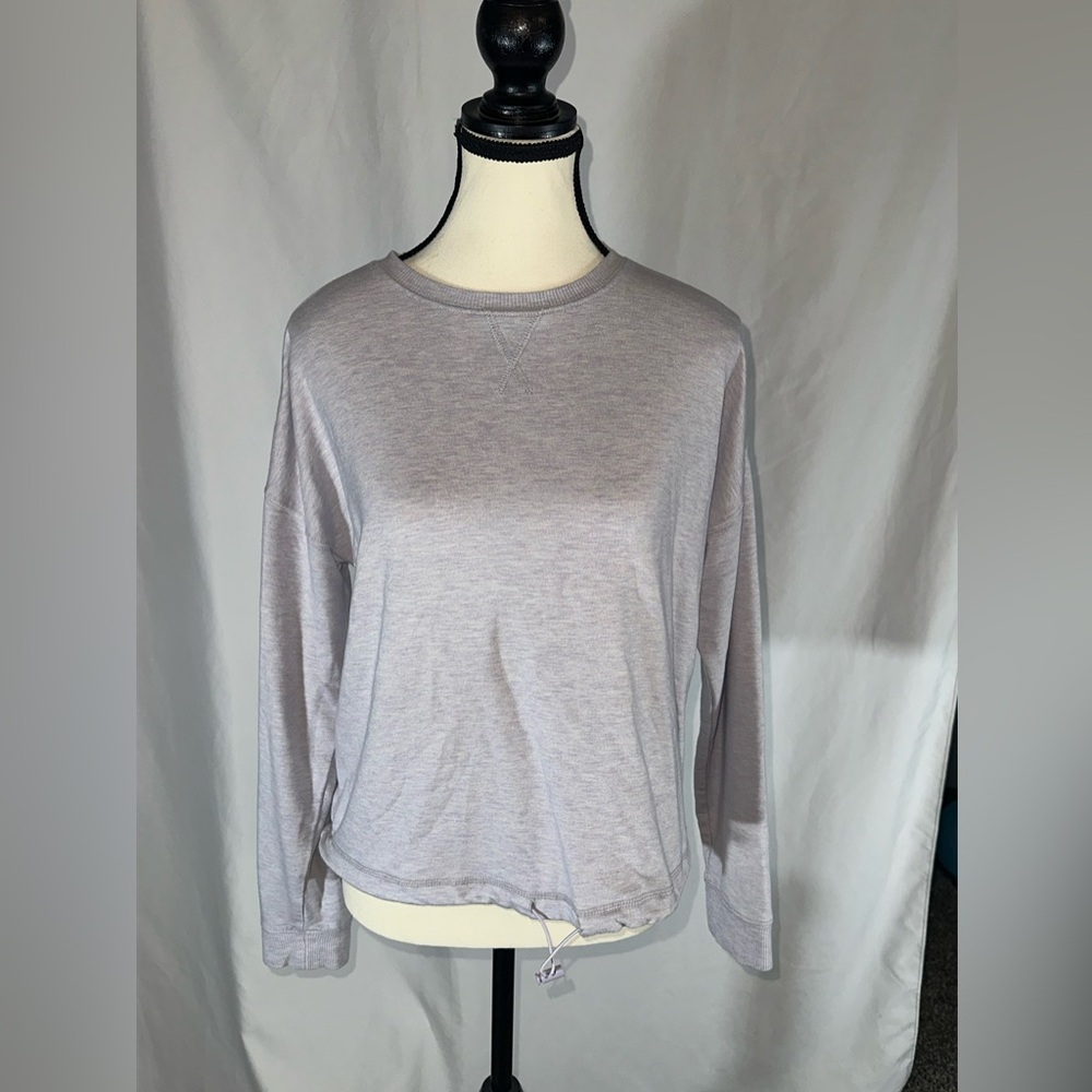 Thread & Supply • Lavender “That Cozy Life” Cinch Waist Top Women’s Size Small